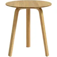 HAY Bella Table Basse Oiled Solid Oak | Ø 45 cm x H 49 cm