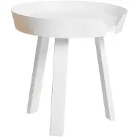 Muuto Around Coffee Table Table Basse White | Small