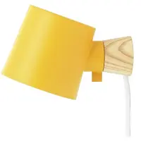 Normann Copenhagen Rise Applique Yellow | With Cable
