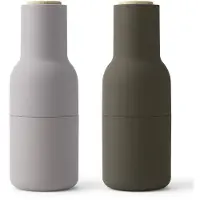 Menu Bottle Grinder Lot de 2 Hunting Green|Walnut