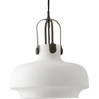 &tradition Suspension &Tradition, Copenhagen SC7, dimmable, Blanc, Salon / séjour, Verre, Design