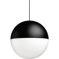 Flos String Light Sphere Suspension Black | 12m | Touch Dim