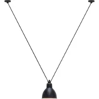 Lampe Gras Suspension , Noir, Salon / séjour, Métal