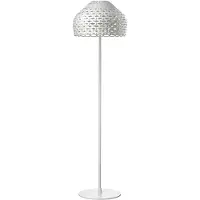 Flos Lampadaire , Tatou F, dimmable, Blanc, Salon / séjour, Métal, Design