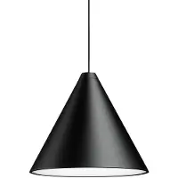 Flos String Light Cone Suspension Black | 12m | Touch Dim