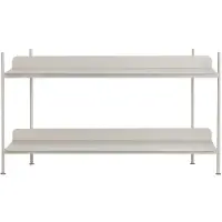 Muuto Compile Shelving System Lot de Grey | Configuration 1