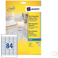 Avery - Étiquettes - blanc - A4 (210 x 297 mm) 25 unités 84 )