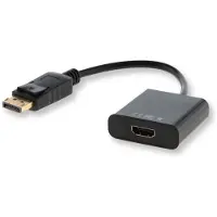 Savio Adaptateur de câble vidéo CL-55 0,2 m DisplayPort HDMI Type A (Standard) Noir