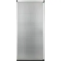 Bruynzeel Porte moustiquaire plissée s900 E 96x206-209 blanc