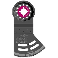 Bosch 1x lame de scie plongeante BIM Dual-Tec Starlock AYZ 53 BPB multimatériaux 40 x 53 mm - 2609256F07
