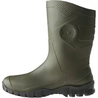 Dunlop Botte mi-haute Dee verte sans embout de protection taille 43