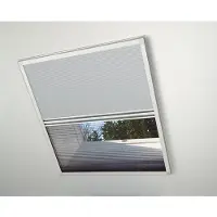Bruynzeel Duo-plissé s500 117x121 blanc