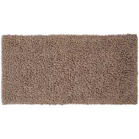 Sealskin Tapis de bain Sealskin Twist Microfibre Sable-60 x 120 cm