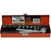 Deltafix Coffret de douilles 1/2'