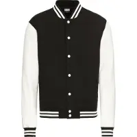 Urban Classics Veste mi-saison noir / blanc