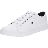 Tommy Hilfiger Baskets basses 'Essential' bleu nuit / rouge / blanc
