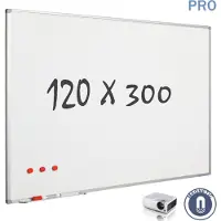 Smit Visual Écran de projection Softline 8 mm, blanc mat, 5:2, émail