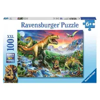 Ravensburger 10665 XXL Bei den Dinosauriern Puzzle 100 Teile
