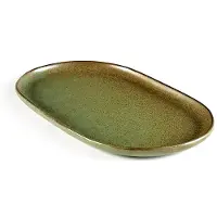 Serax Assiette à Petit déjeuner Serax Surface Tableware By Sergio Herman Camo Green S 25 x 15 cm