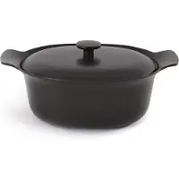 Berghoff Marmite avec couvercle en fonte RON 28 cm noir BF-3900039