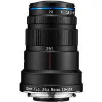 Laowa Venus LAOWA 25 mm f/2.8 2.5-5x Ultra-Macro Objectif Canon EF