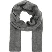 Jack & Jones Écharpe 'JACDna' gris foncé / noir / blanc