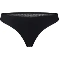 Schiesser String 'Invisible Lace' noir