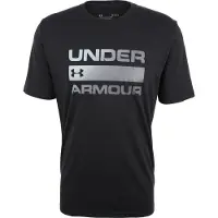 Under Armour T-Shirt fonctionnel 'Team Issue' noir / argent