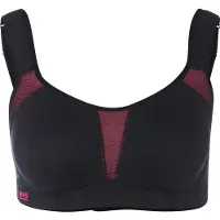 H.I.S. Soutien-gorge de sport bordeaux / noir