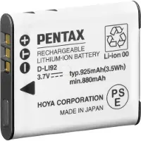 Pentax Batterie D-LI92 L-Ion