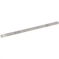 Toolstation Réglet en inox 600 mm MT68