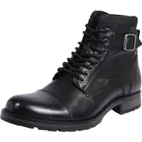 Jack & Jones Bottines à lacets 'Albany' noir
