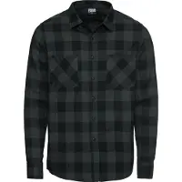 Urban Classics Chemise anthracite / noir