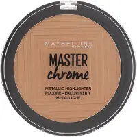 Maybelline Enlumineur - - Master Chrome Metal - 100 Molten Gold - Fini métallique - Poudre lumineuse