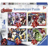 Ravensburger Puzzle Avengers : Earth's Mightiest Heroes 4in1 (12,16,20,24 pièces)