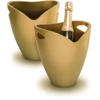 Pulltex Seau à Champagne Pultex Or