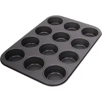 Dr. Oetker Moule pour 12 muffins Tradition noir
