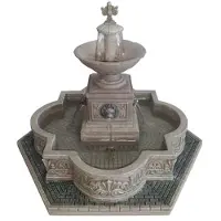 Lemax FONTANA MODULAR PLAZA FOUNTAIN COD 64061 VILLAGE