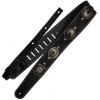 Richter 1565 Motörhead Black/Old Silver Silver Courroie de guitare