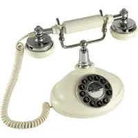 GPO 1920S téléphone fixe avec boutons poussoirs - Opal