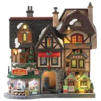Lemax CASETTE NATALIZIE - RIVER MOORS CHRISTMAS STREET FESTIVAL COD 85315