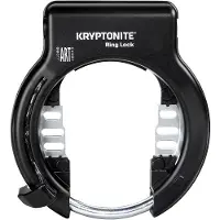 Kryptonite Ring Plug In Capability Retractable Bike Frame Lock Noir