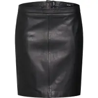 Object Chloe Leather Skirt Noir 34 Femme
