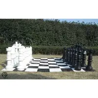 Ubergames XXXL Giga Chess 94 cm - PVC - Protégé UV - Sans planche