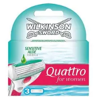 Wilkinson 4 Lames Sword Quattro Sensitive Femme