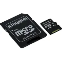 Kingston Carte Mémoire Avec Adaptateur Standard Micro Sd Class 10 256gb