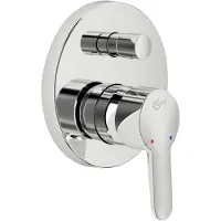 Ideal standard IDS Robinet de bain CONNECT BLUE kit d'encastrement 2 chromé