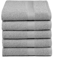 Hausmarke Serviettes Lucca Gris (50 x 100 cm) (Lot de 5)