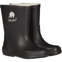 CeLaVi Bottes en caoutchouc noir