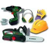 Klein Un ouvrier de la construction met Bosch